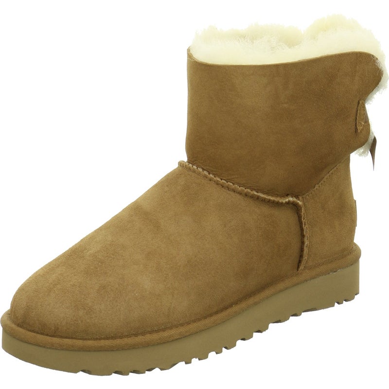 UGG Women's Mini Bailey Bow Ii Boot, Chestnut, 05 - Image 1
